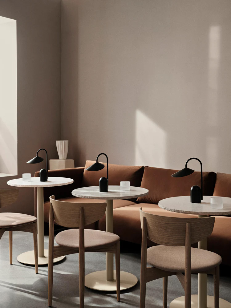 Ferm Living Mineral Dining Table Bianco Curia
