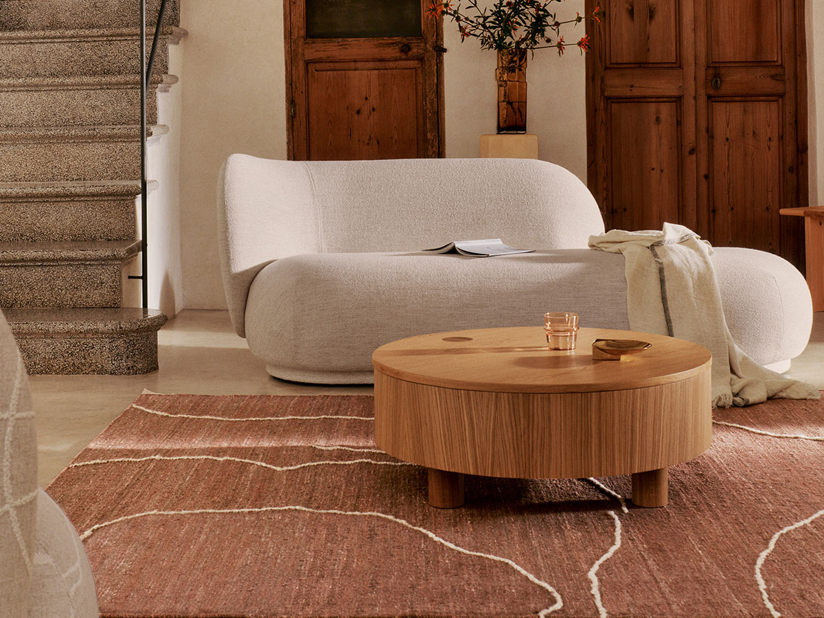 Ferm Living Olles Storage Table O 80 Cm