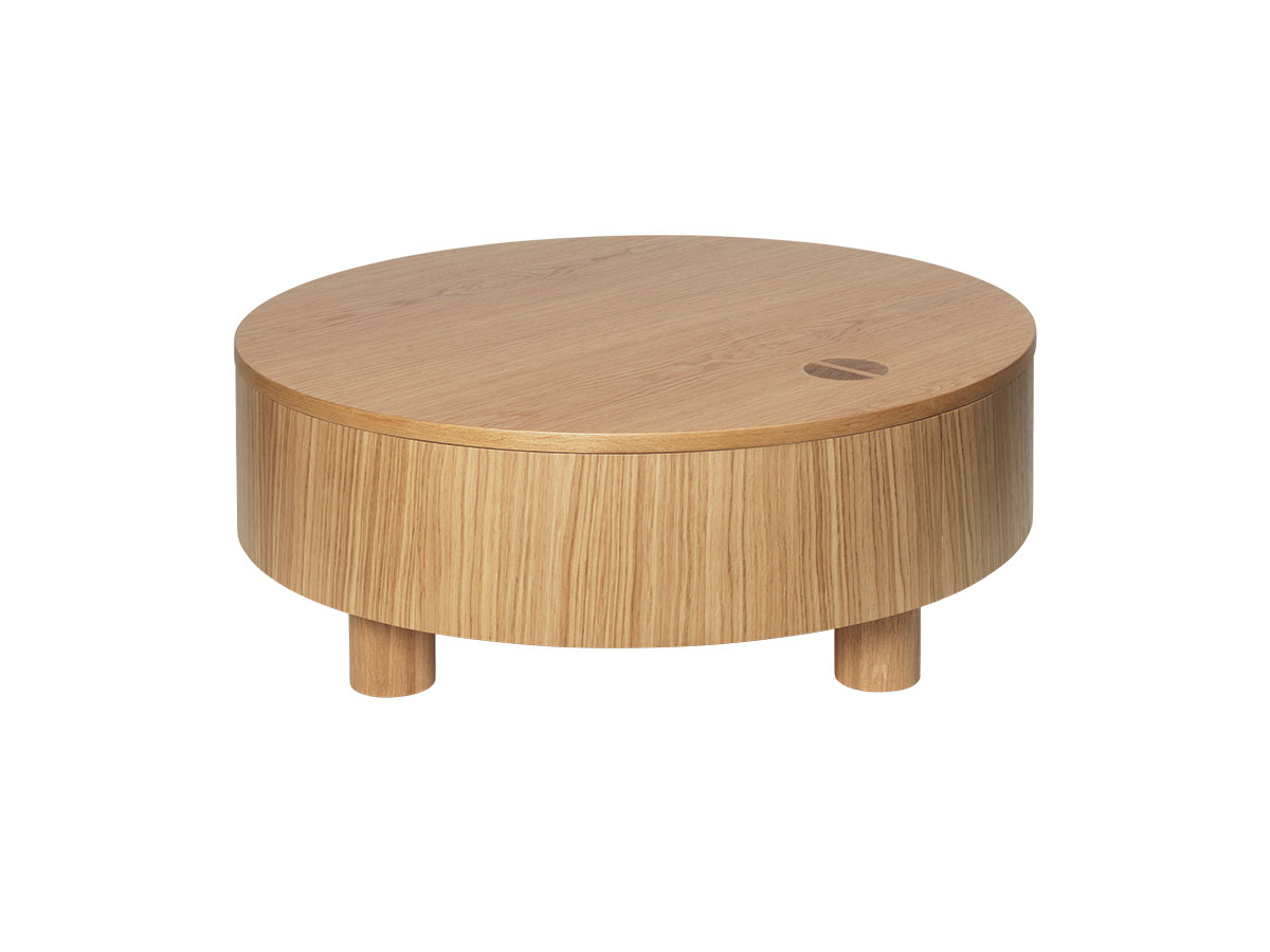 Стол Ferm Living Olles, контейнер · Ø 80 см