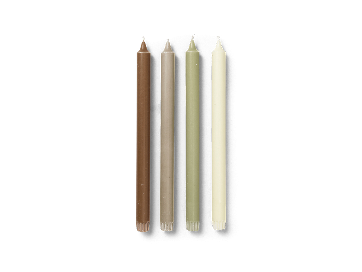 Свечи Ferm Living Pure, набор 4