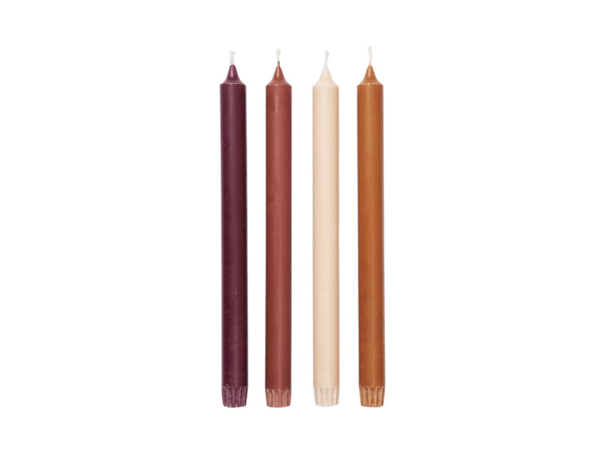 Свечи Ferm Living Pure, набор 4