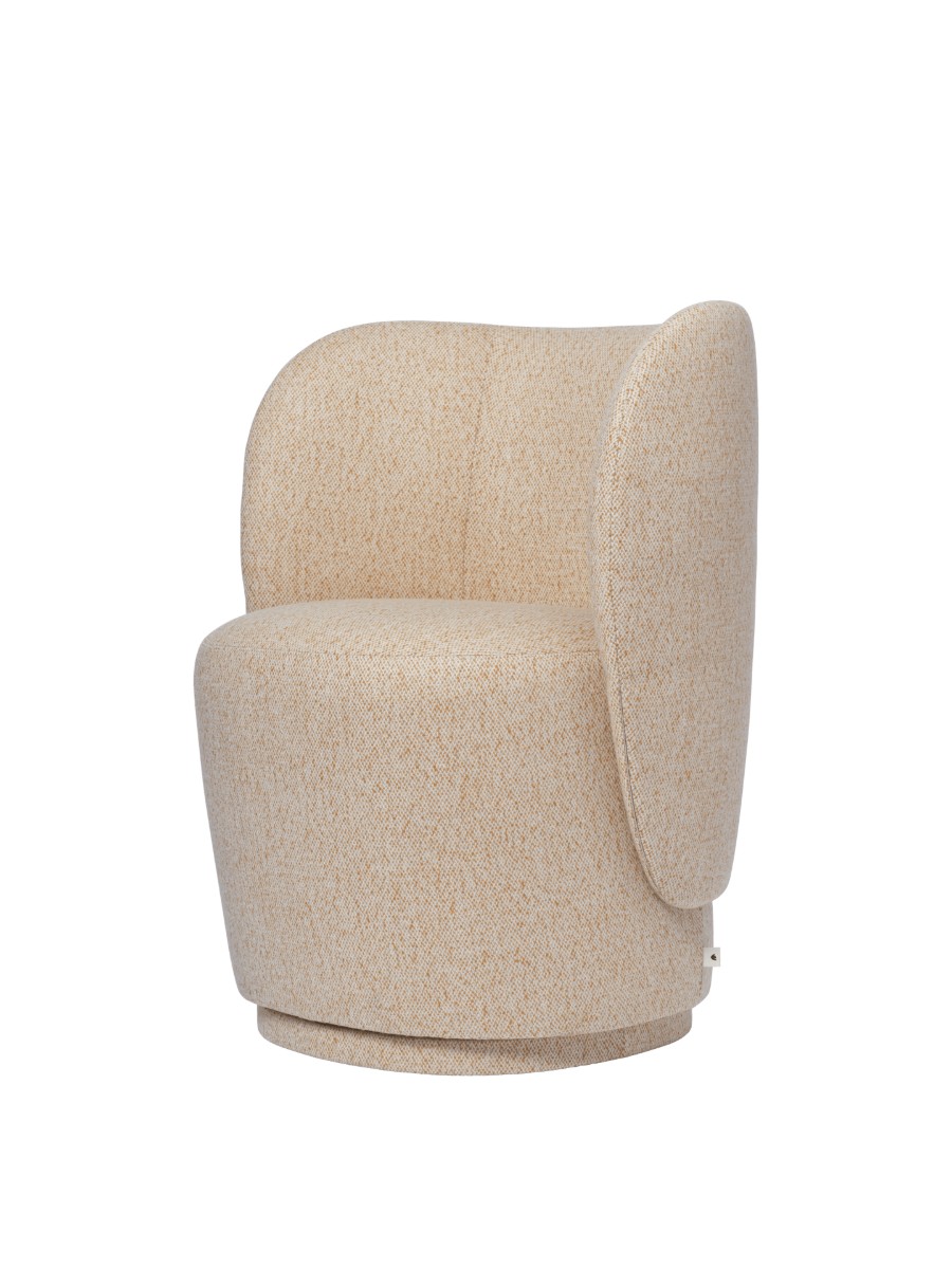 Ferm Living Rico Club Armchair Swivel Base