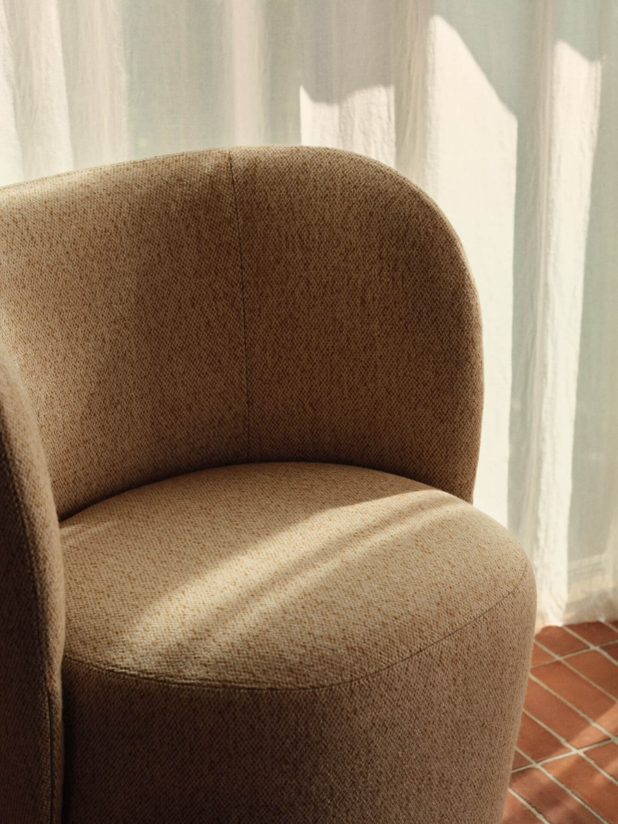 Ferm Living Rico Club Armchair Swivel Base