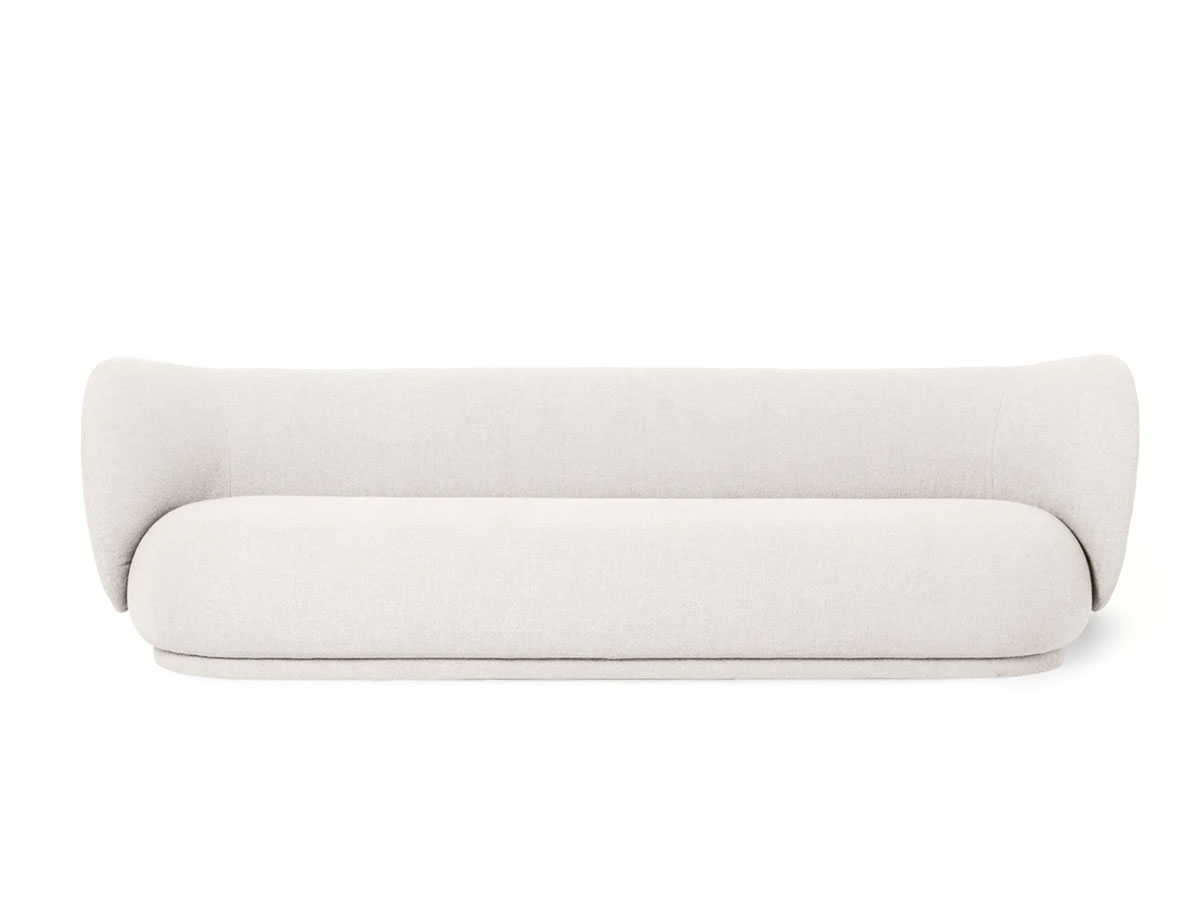 Ferm Living Rico 4 Seater Sofa Boucle Off White