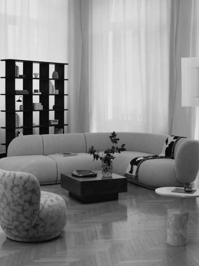 Ferm Living Rico Modular Sofa Soft Boucle