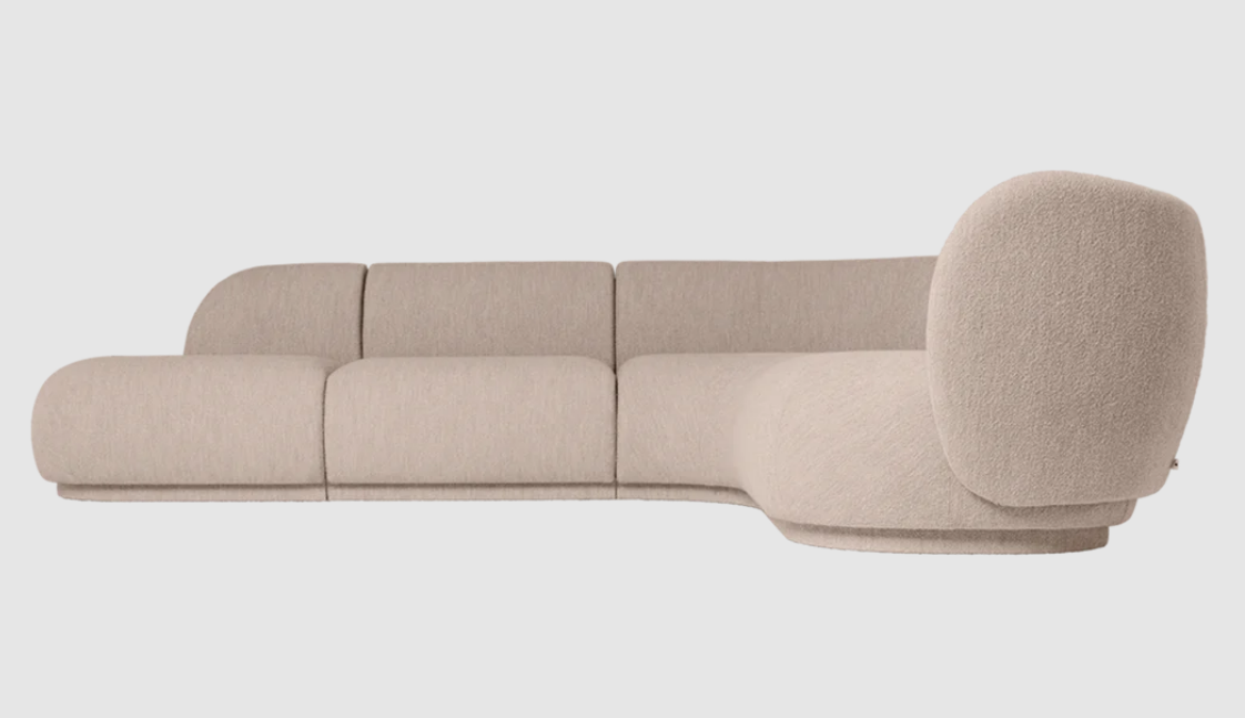 Ferm Living Rico Modular Sofa Soft Boucle