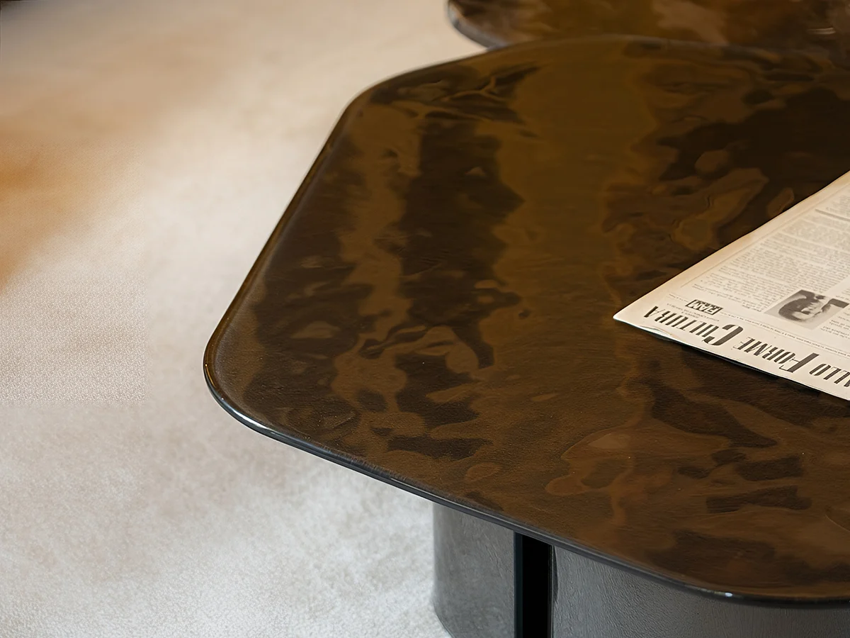 FIAM Asteroids Coffee Table Glass Top