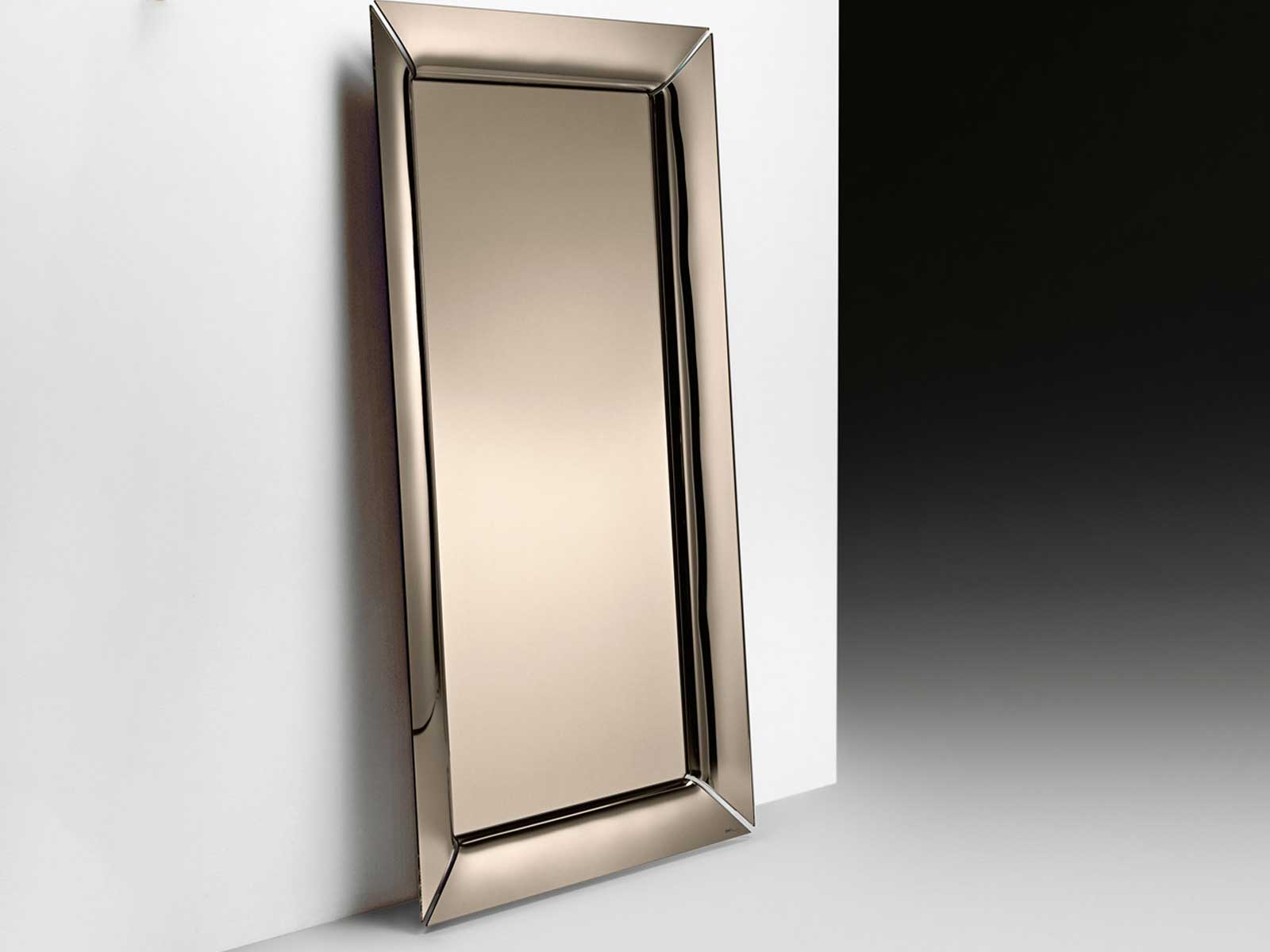 FIAM Caadre Free Standing Mirror Bronze Glass
