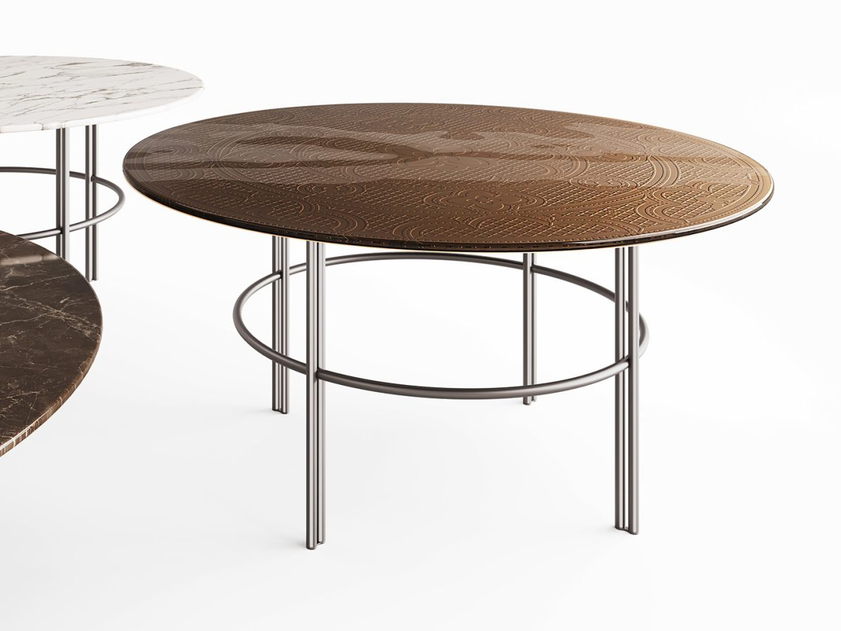 FIAM Cristaline Coffee Table O 80