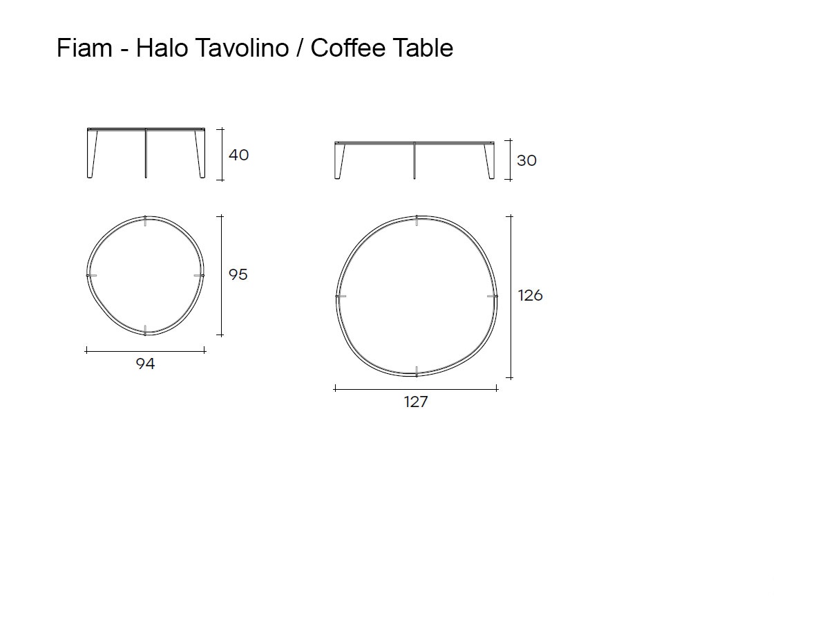 FIAM Halo Coffee Table