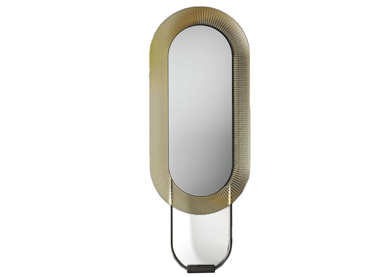 FIAM Kathleen Floor Mirror Oval Amber