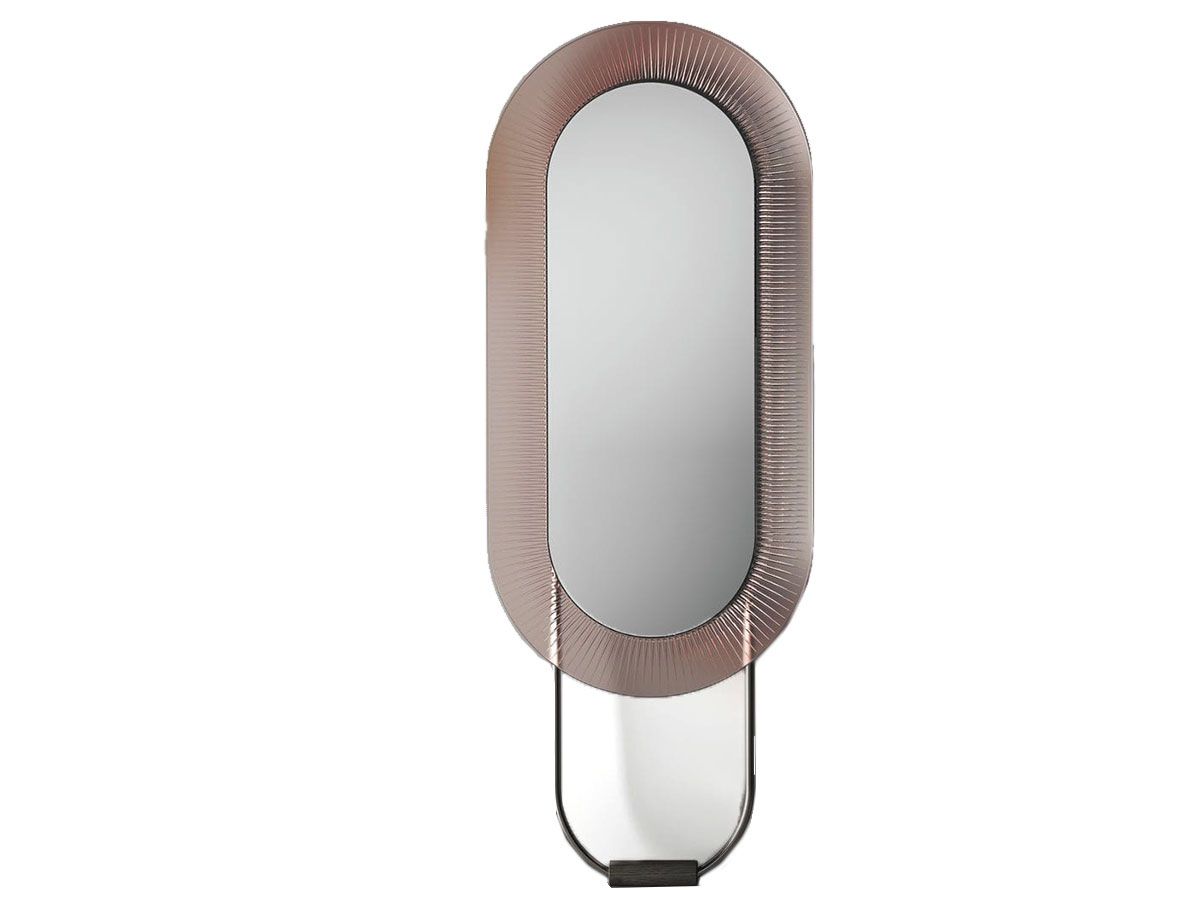 FIAM Kathleen Floor Mirror Oval Antique Pink