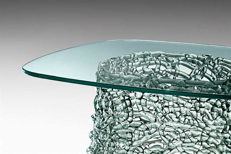 FIAM Macrame Coffee Table High Clear