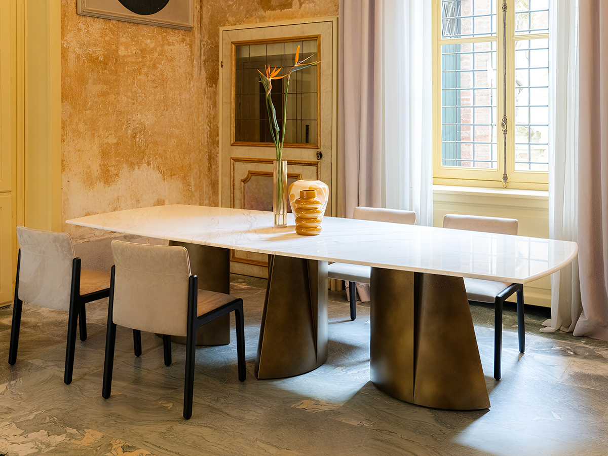 FIAM Ogiva Table Marble Top