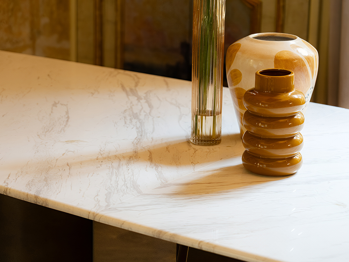 FIAM Ogiva Table Marble Top