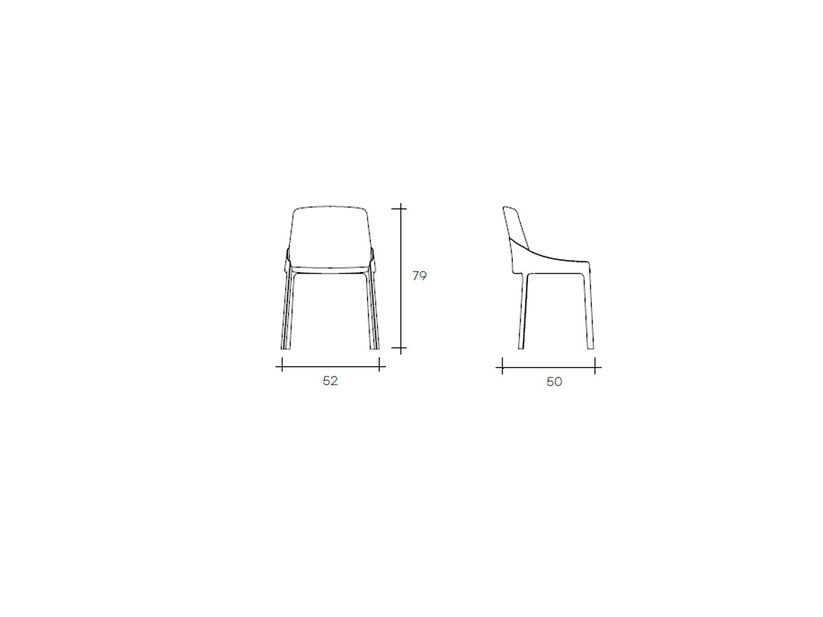 FIAM Plie Chair F04 Black
