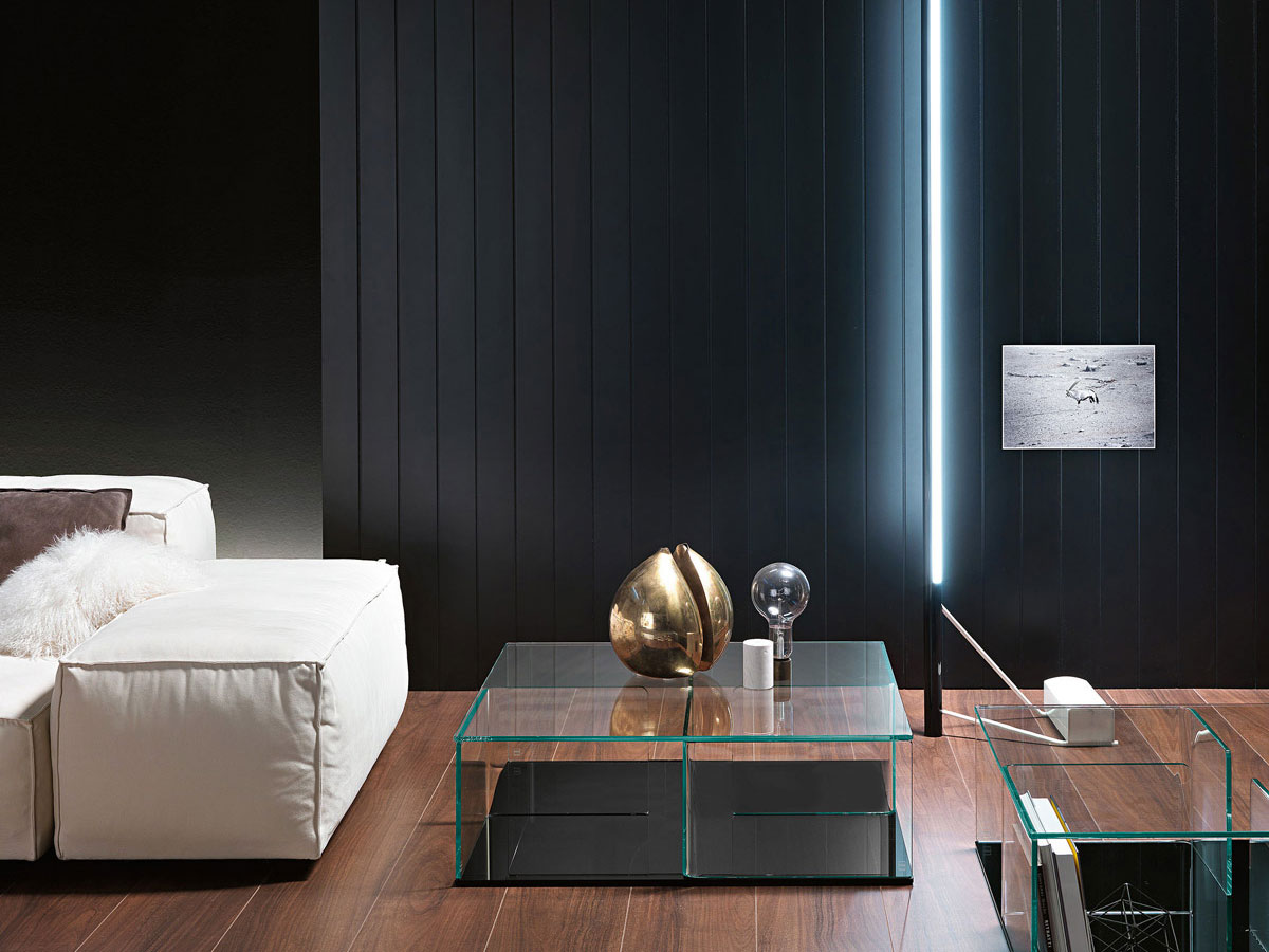 FIAM Quadra Glass Coffee Table