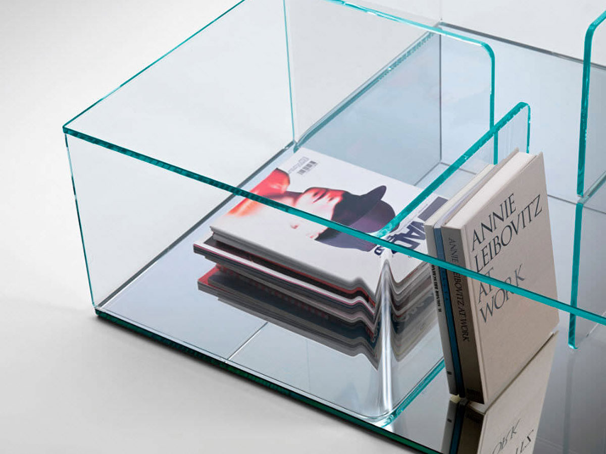 FIAM Quadra Glass Coffee Table