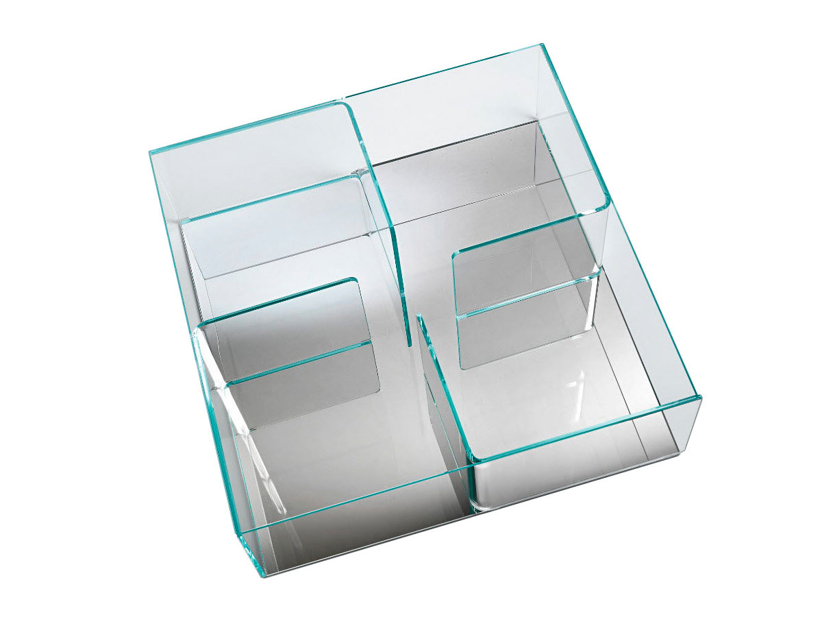 FIAM Quadra Glass Coffee Table