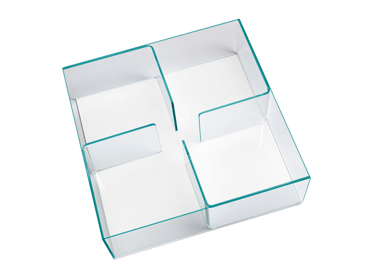 FIAM Quadra Glass Coffee Table