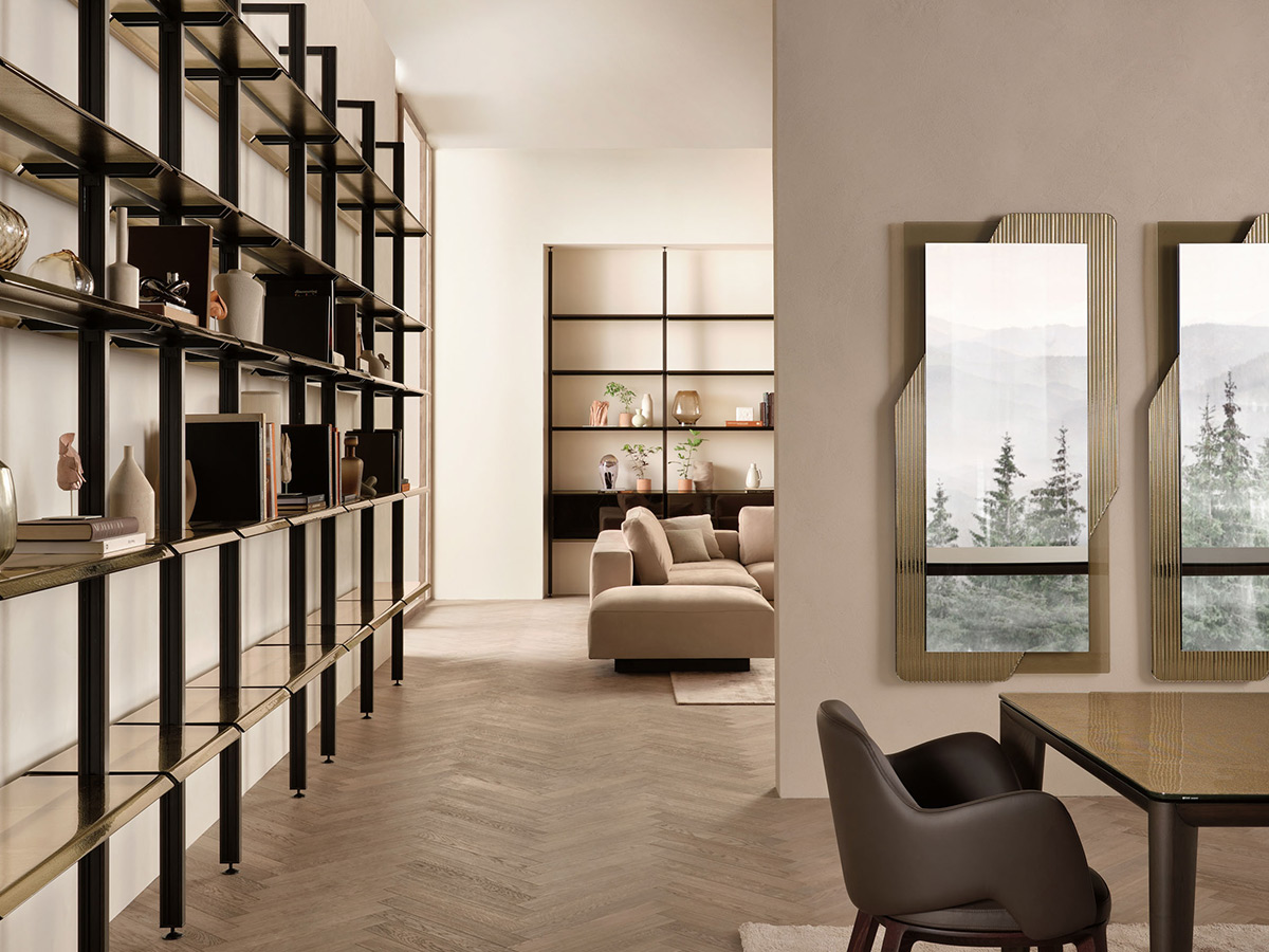 FIAM Remind Modular Bookcase Composition 6a