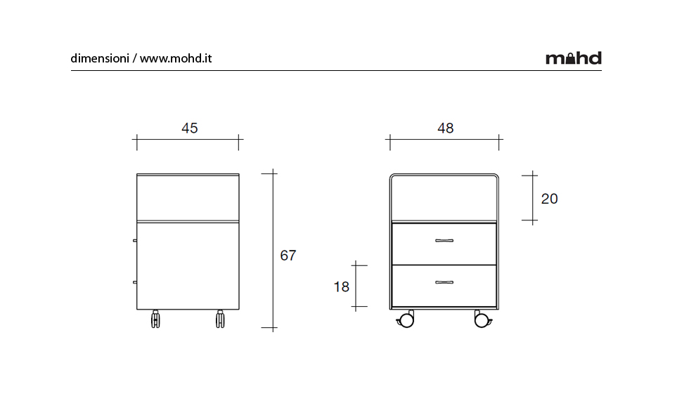 FIAM Rialto Chest Of Drawers