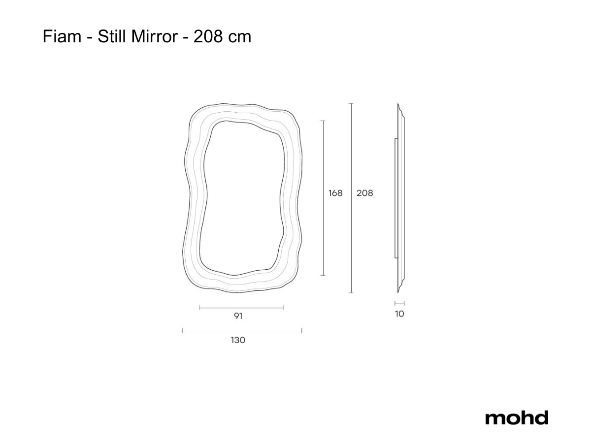 FIAM Still Mirror 208 Cm