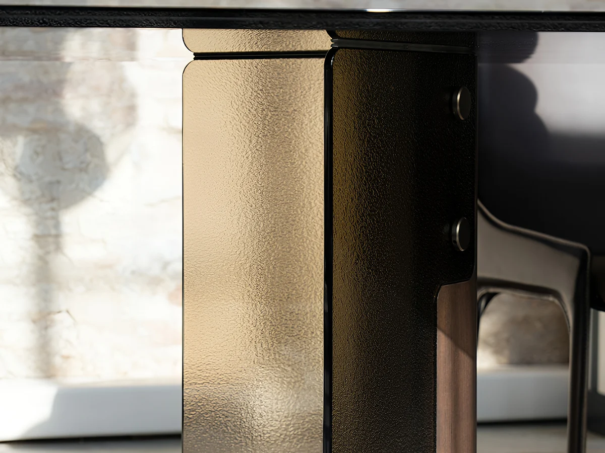 FIAM Trivium Table Glass