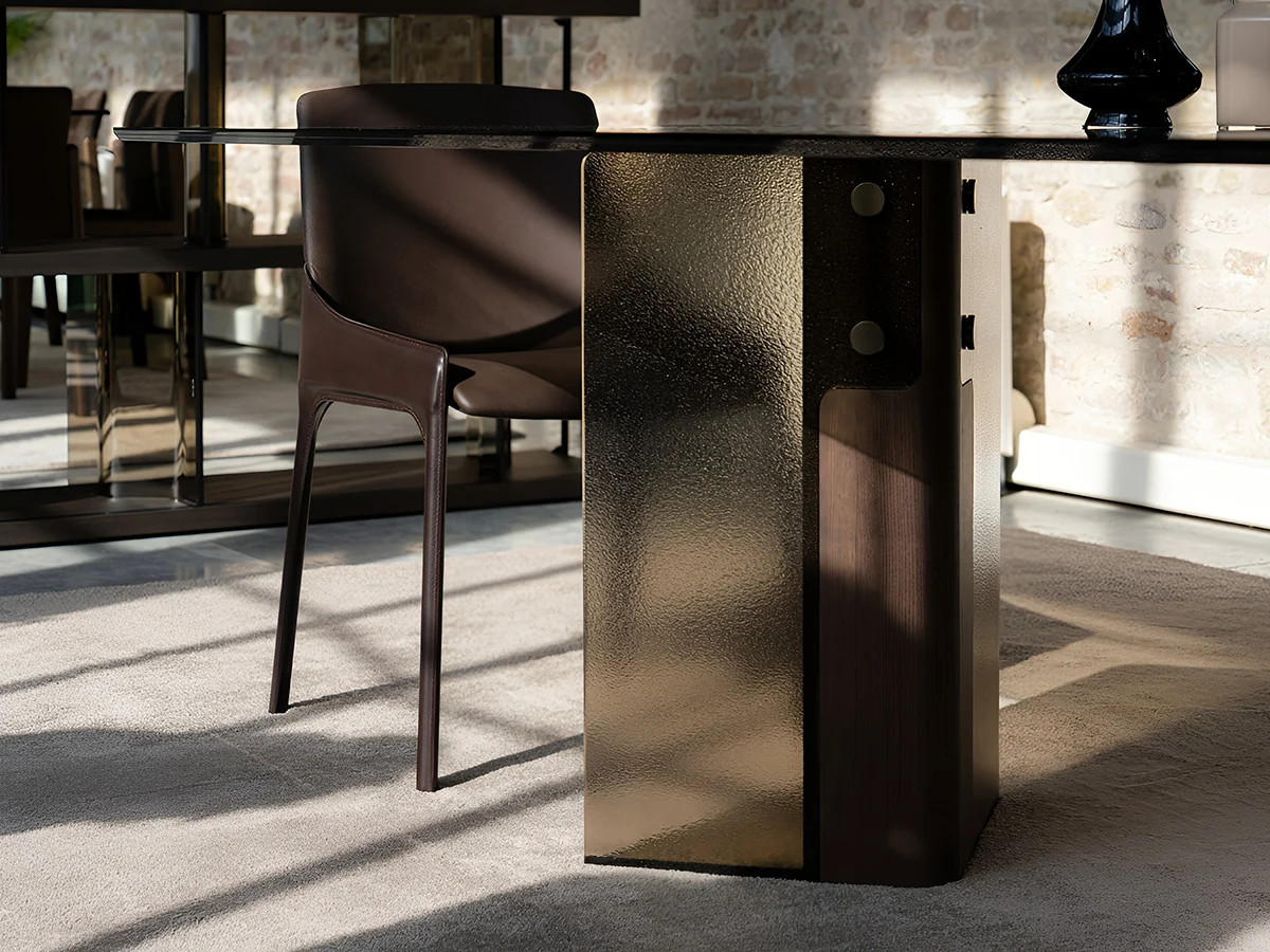 FIAM Trivium Table Glass
