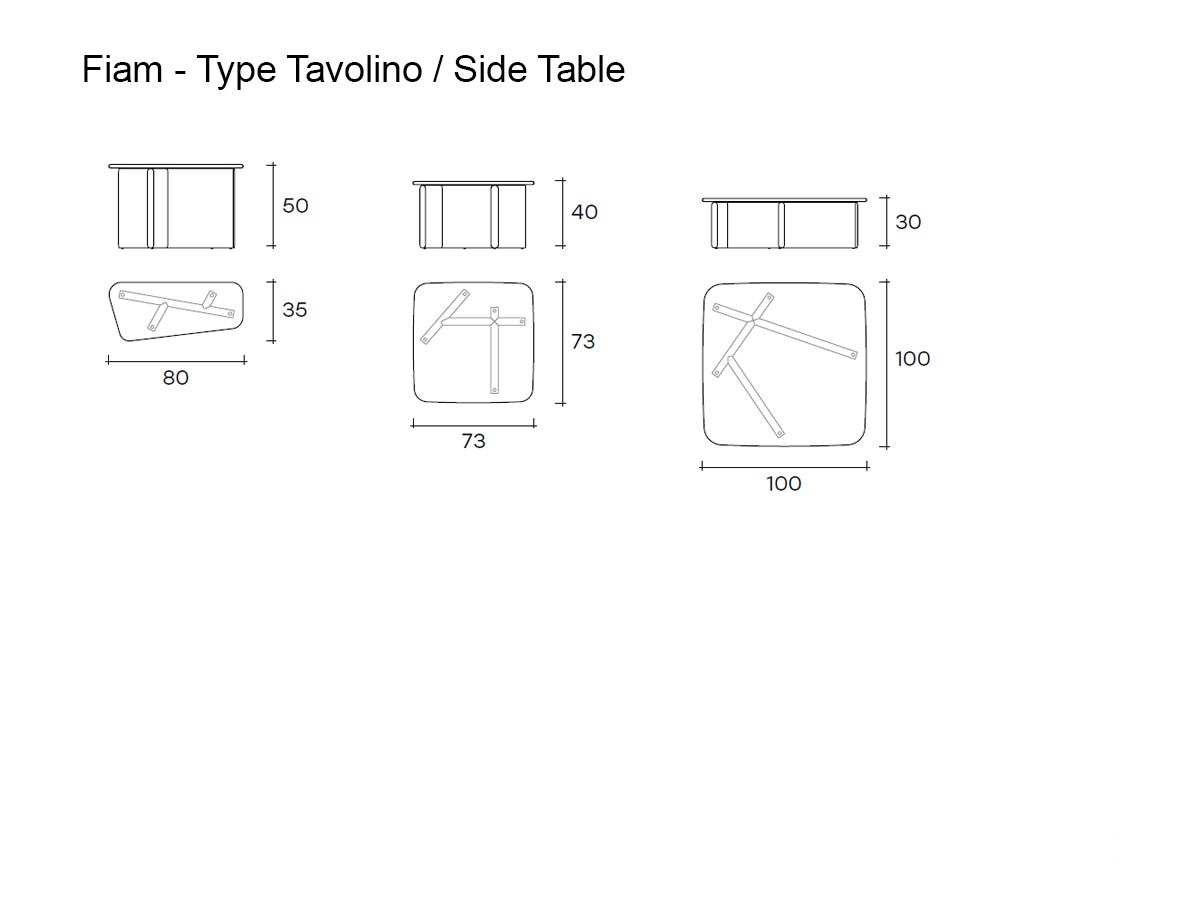 FIAM Type Coffee Table