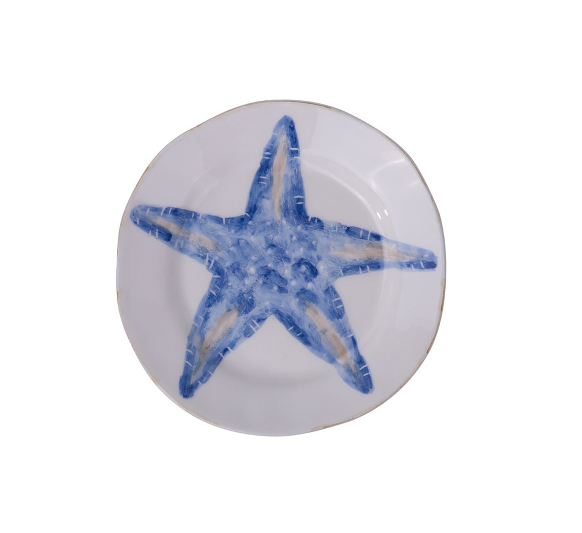 Тарелка Flamant Plate Di Mare Blue Stella Marina