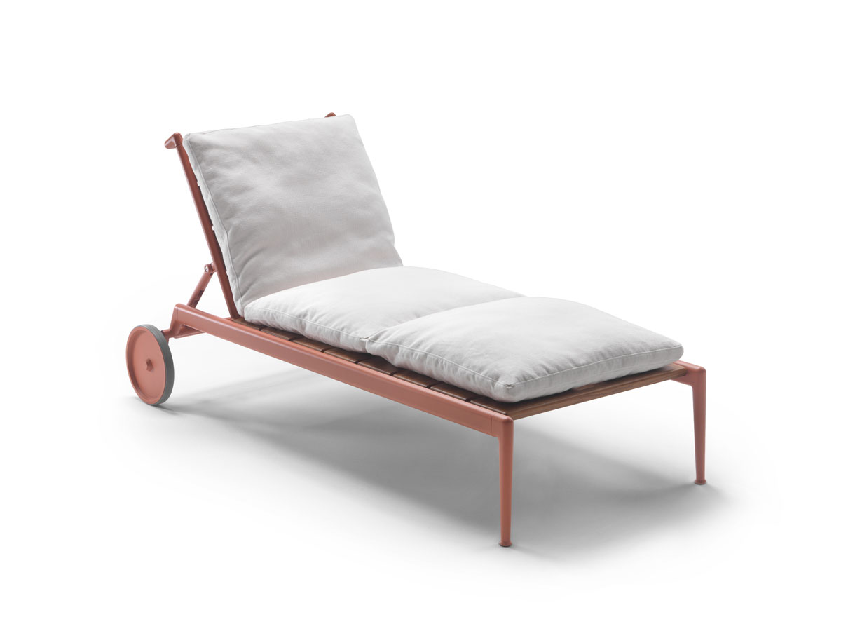 Лежак Flexform Atlante Wood