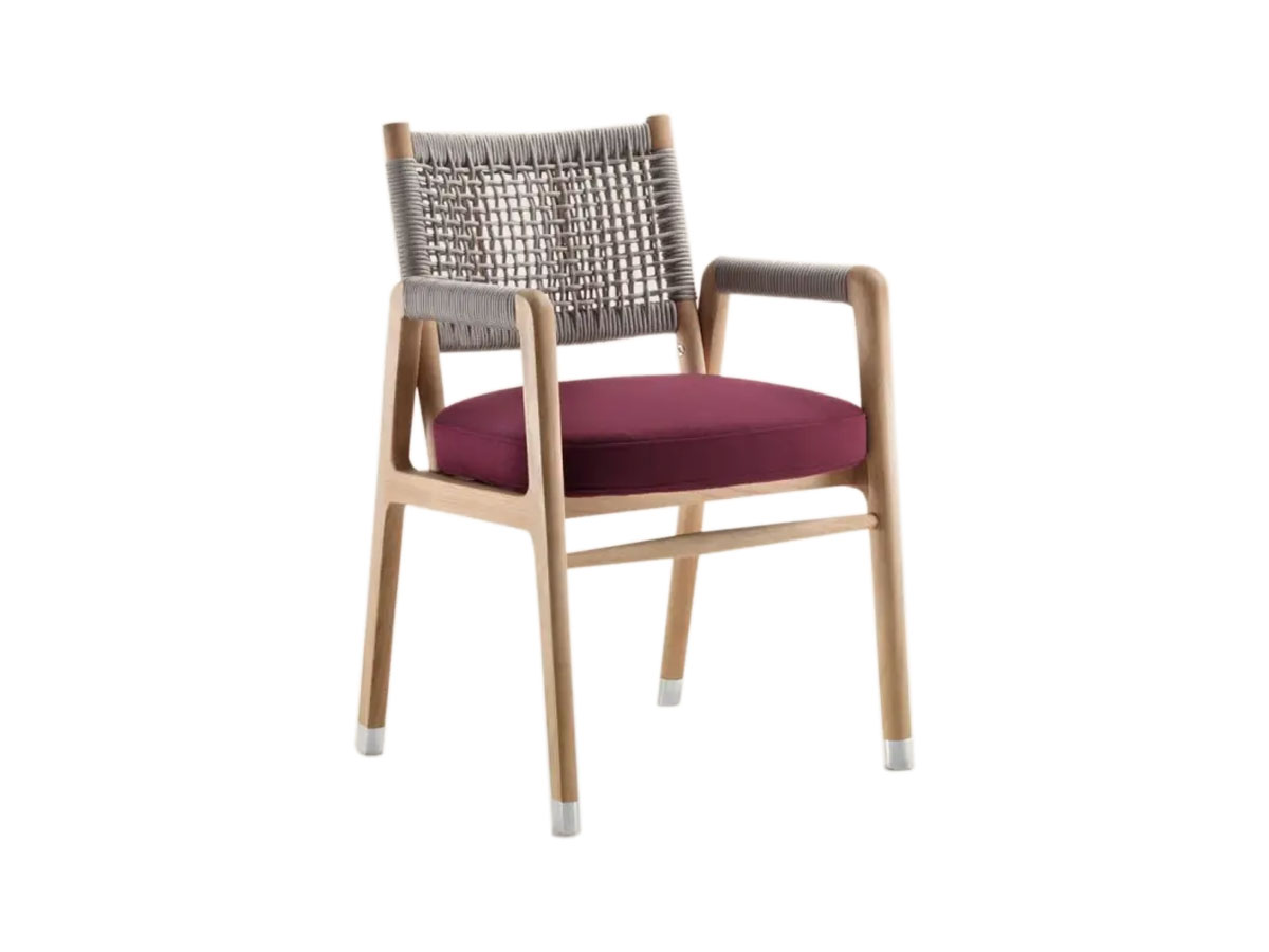 Стул Flexform Ortigia Outdoor, с подлокотниками · для улицы
