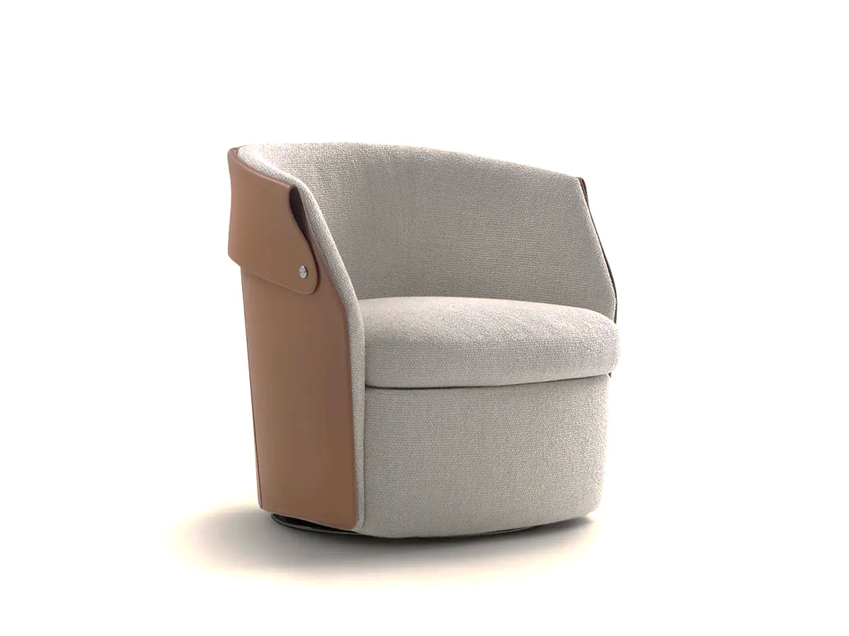 Кресло Flexform Ozzy, поворотное
