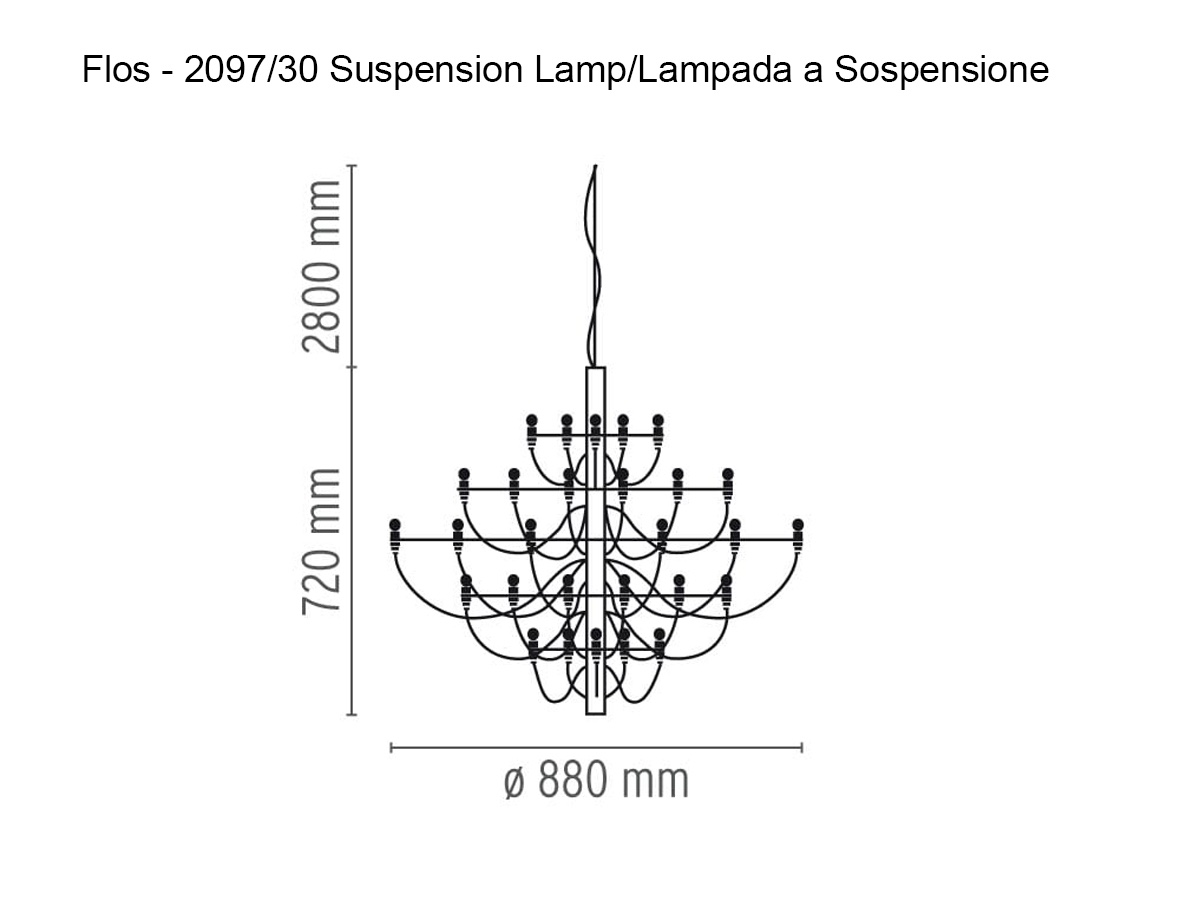 Flos 209730 Suspension Lamp