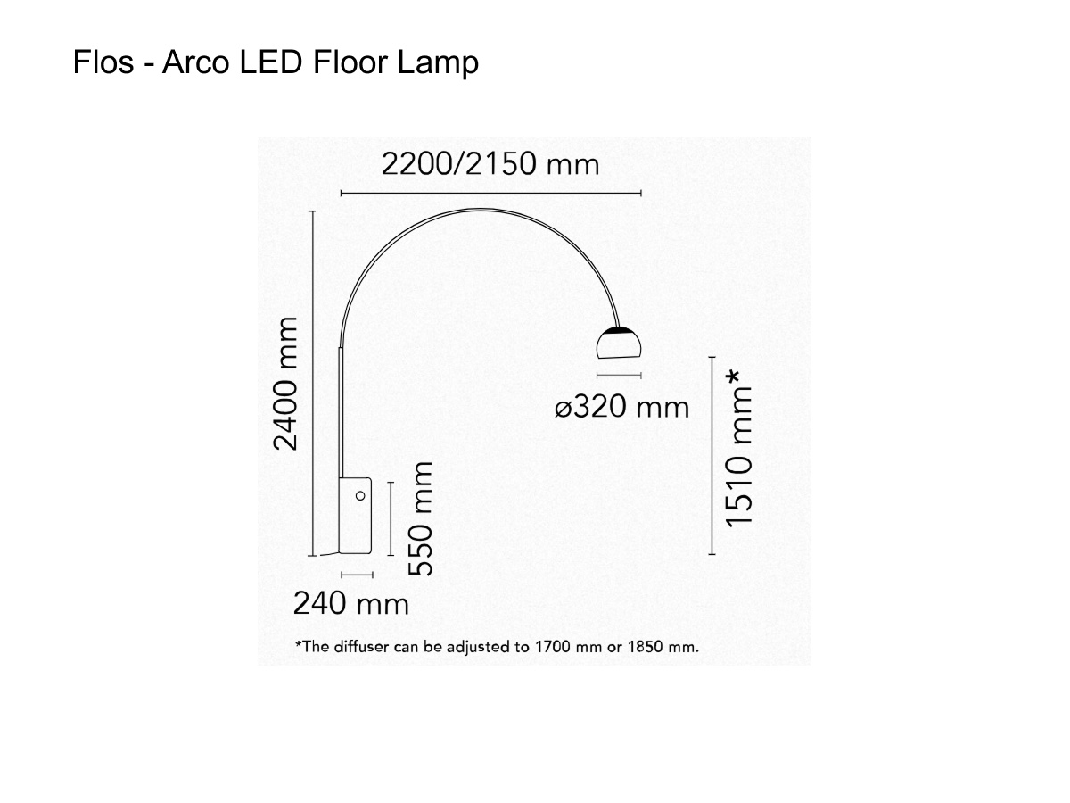 Flos Arco Led Floor Lamp