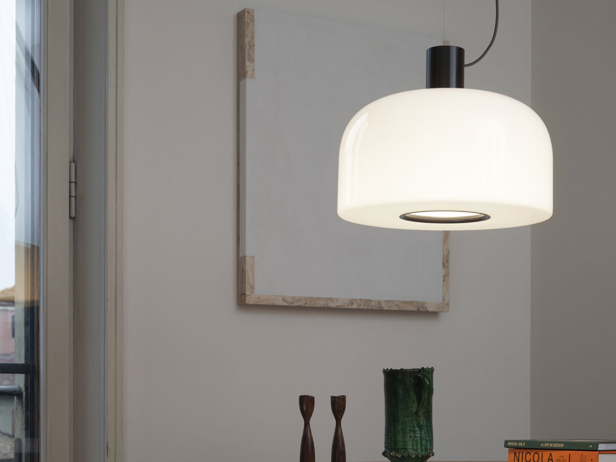 Flos Bellhop Glass S2 Suspension Lamp