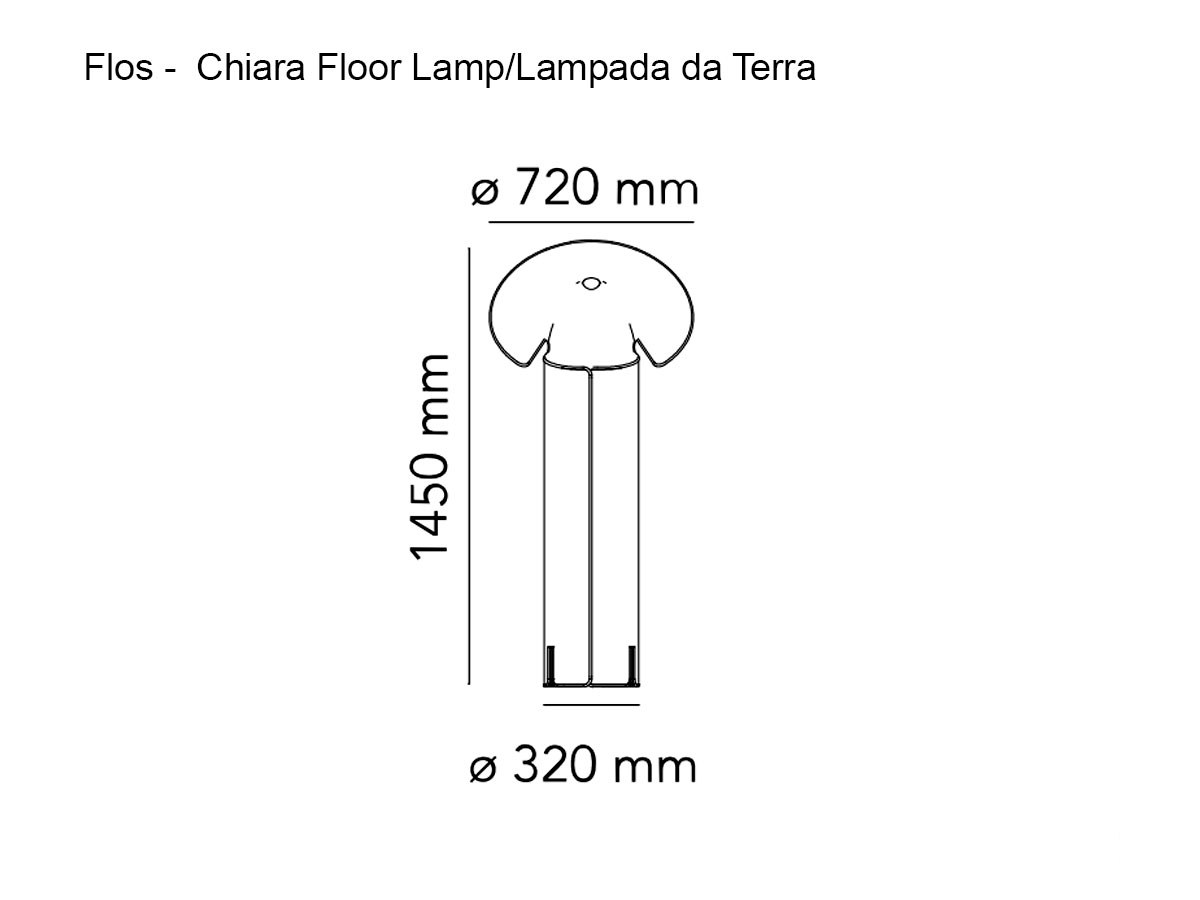 Flos Chiara Floor Lamp