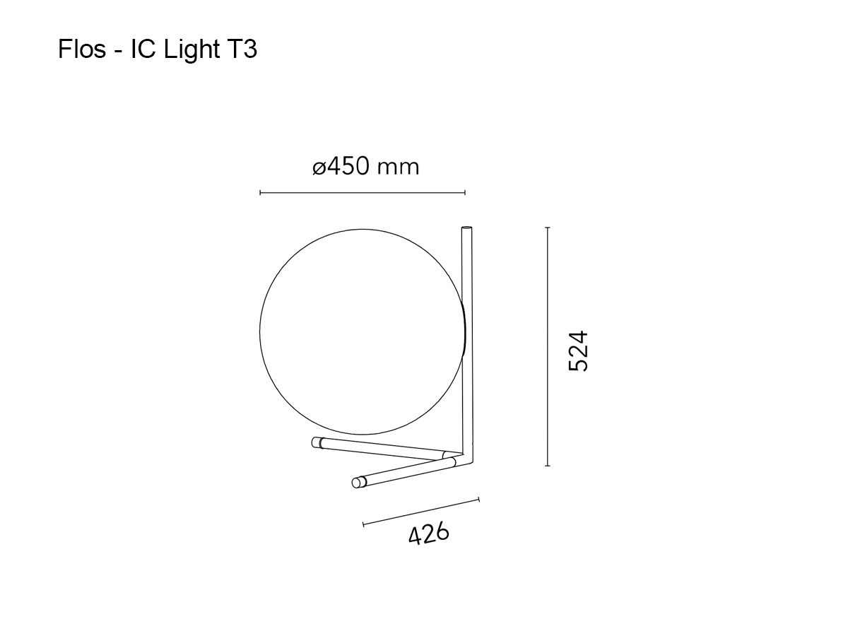 Flos Ic T3 Table Lamp
