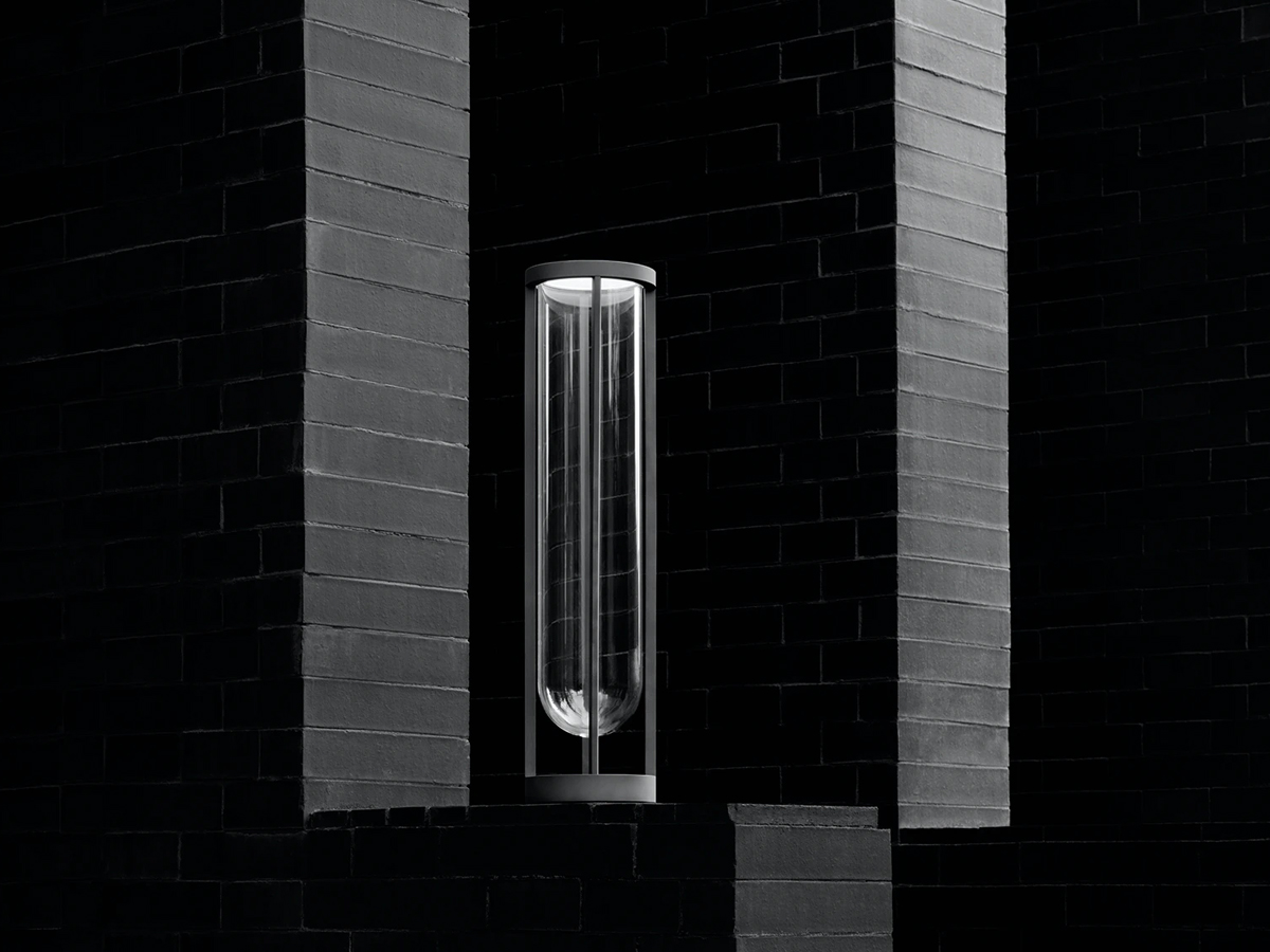 Flos In Vitro Bollard 3 Floor Lamp Outdoor