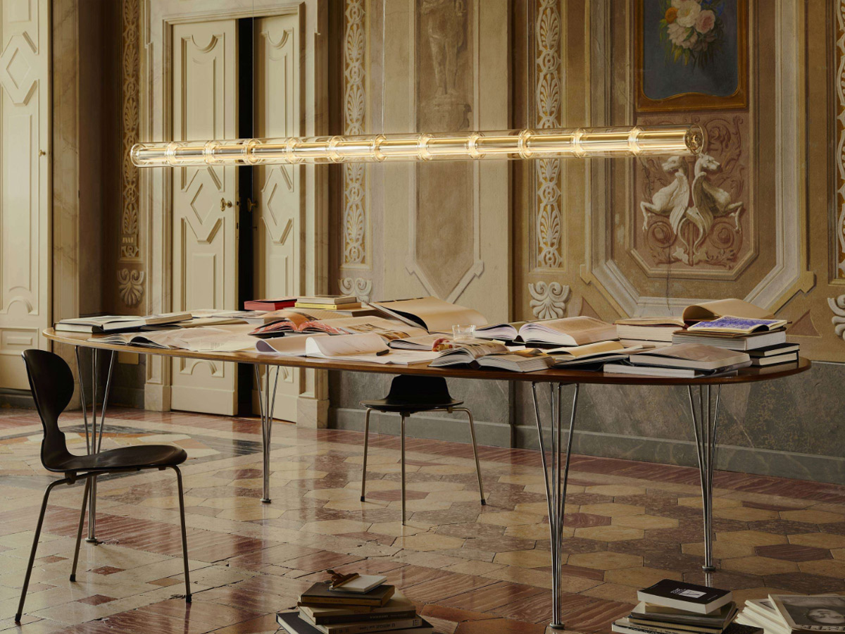 Flos Luce Cilindrica Suspension Lamp