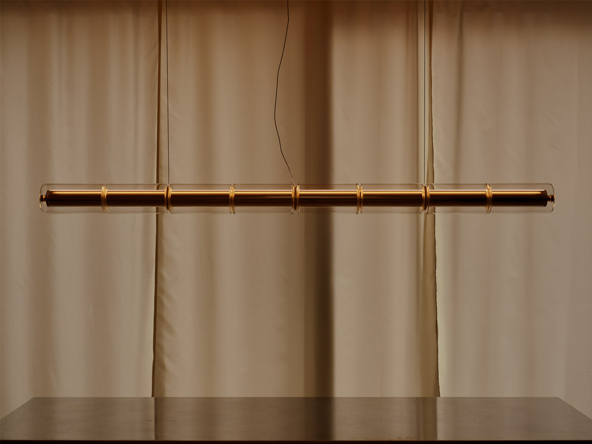 Flos Luce Cilindrica Suspension Lamp