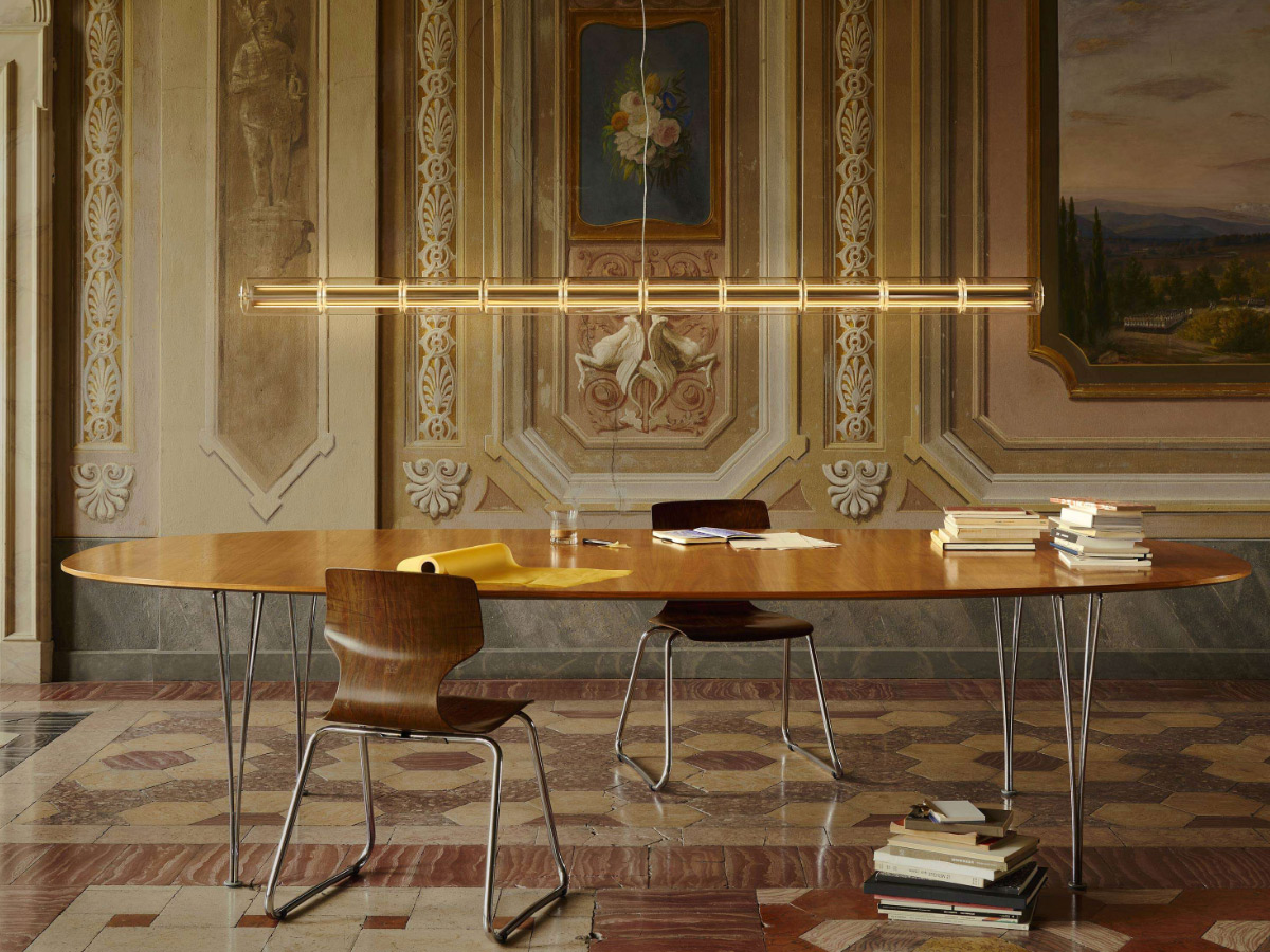 Flos Luce Cilindrica Suspension Lamp