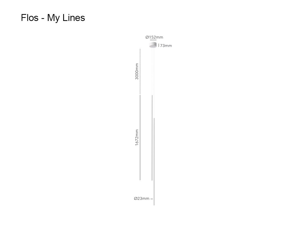 Flos My Lines Suspension Lamp