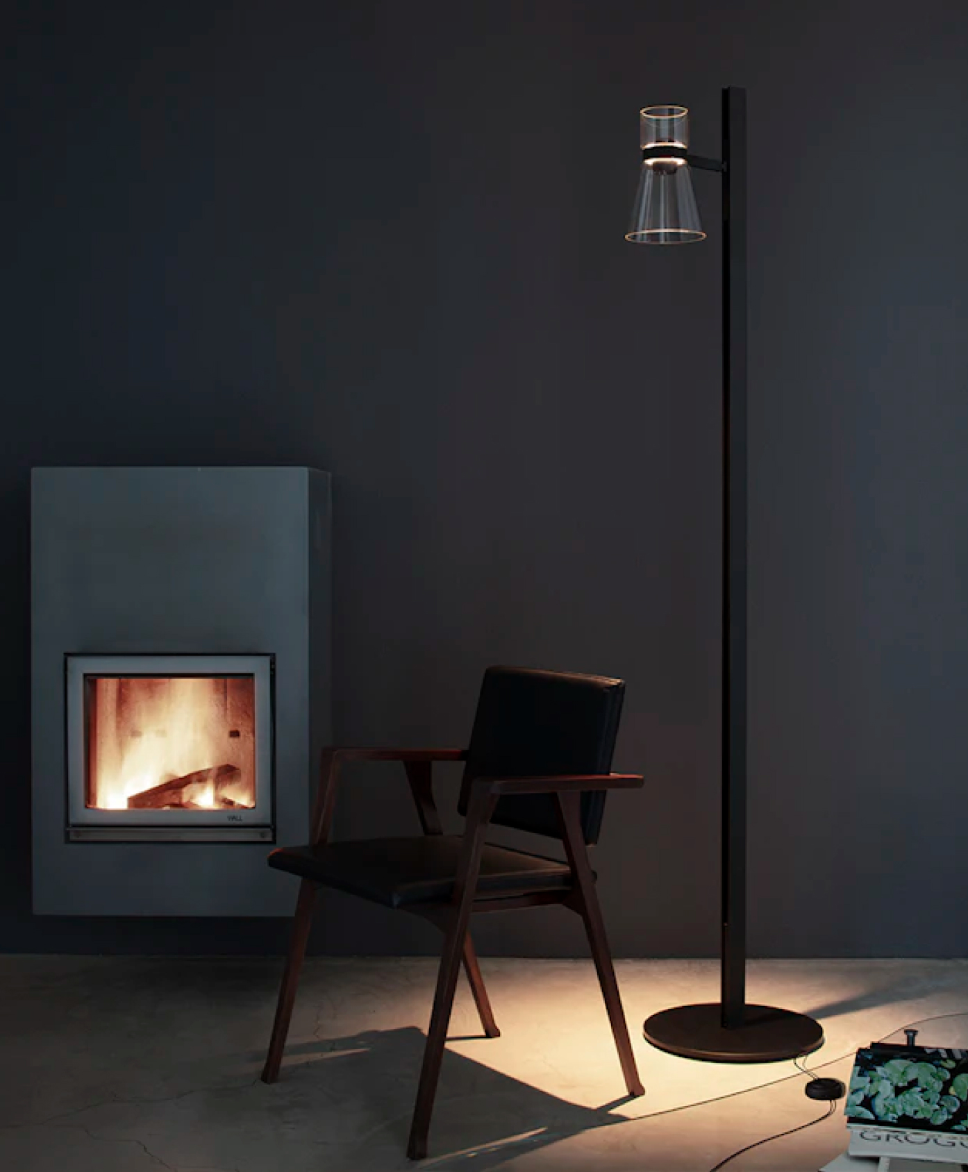 Flos Nocturne F1 Cone Floor Lamp