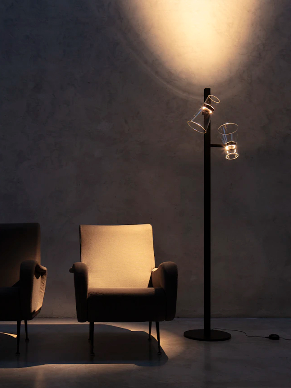 Flos Nocturne F2 Cone Floor Lamp