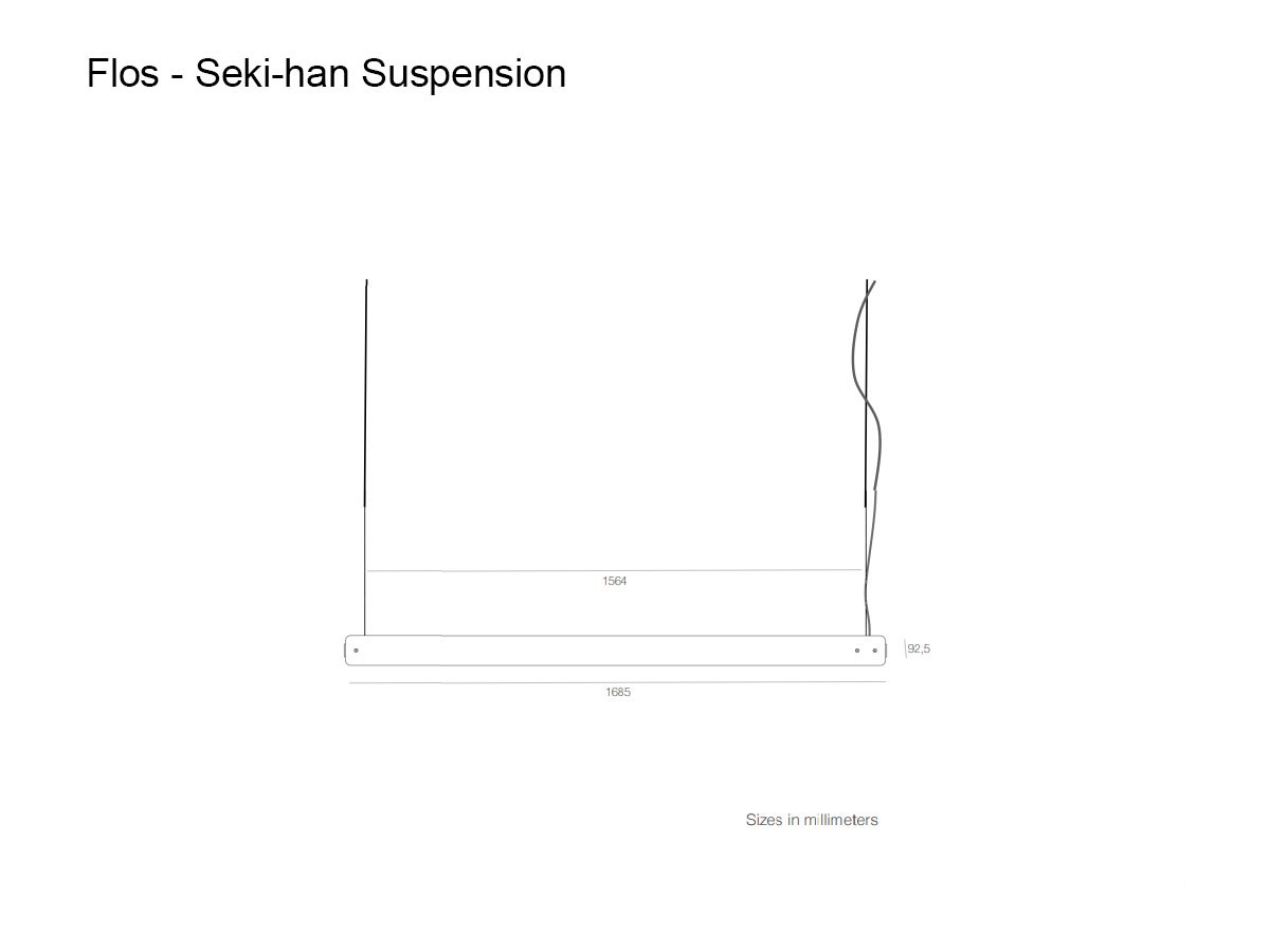 Flos Seki Han Suspension Lamp