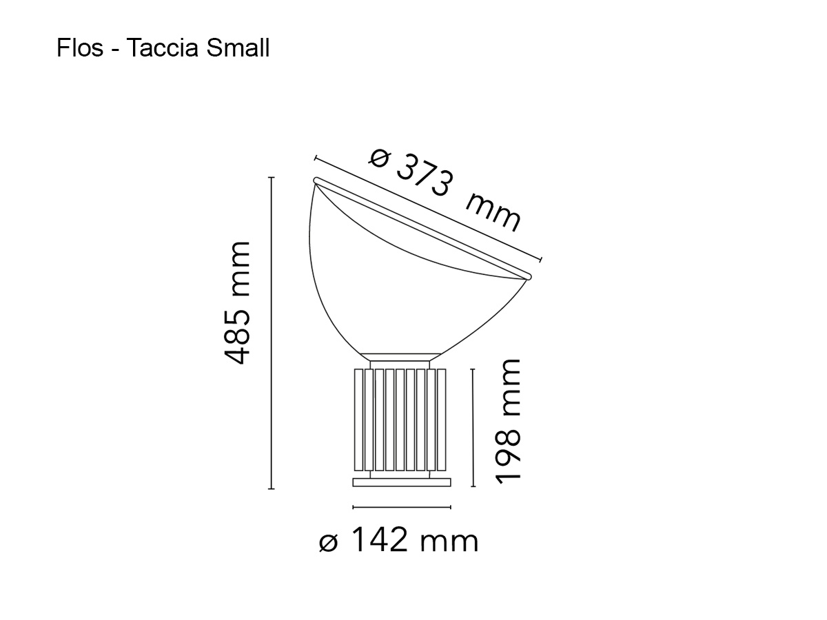 Flos Taccia Small Table Lamp