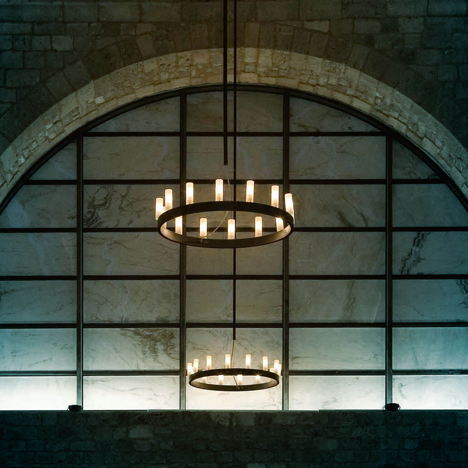 FontanaArte Chandelier Suspension Lamp