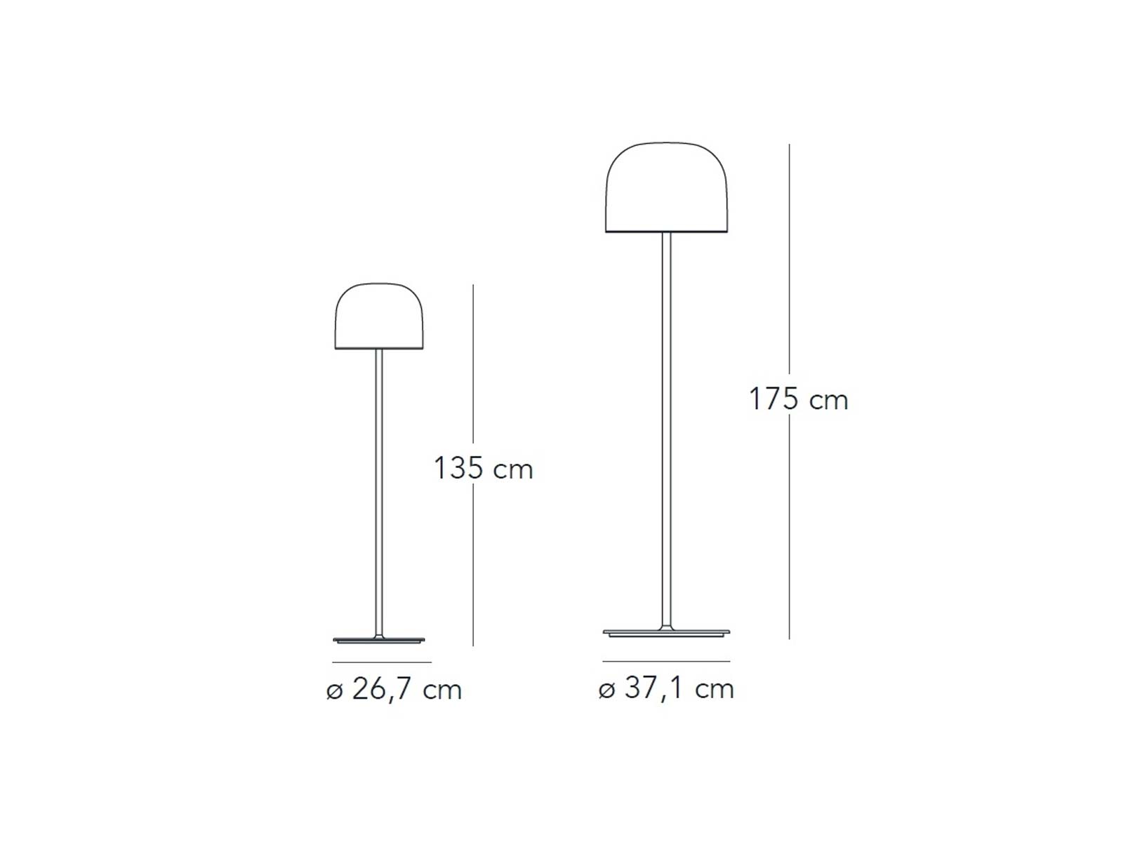FontanaArte Equatore Floor Lamp Medium